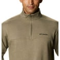 thumbnail image 4 of Columbia Mens Hart Mountain II Half Zip Jacket Medium Stone Green Heather, 4 of 5
