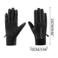 thumbnail image 5 of Winter Windproof Touchscreen Gloves— Unisex Winter Warm Thick Velvet Gloves, Touchscreen Enabled, For Winter Skiing and Cycling Gloves, 5 of 9