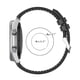 thumbnail image 3 of Correa de cuero de silicona para Samsung Galaxy Watch 3 45 mm Amazfit GTR 2 Ticwatch PRO 3, 3 of 9