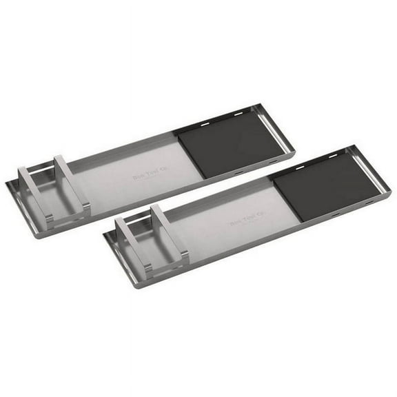 Bon Tool 12-605 Knee Boards - Stainless Steel With Rubber Pads (Pair)