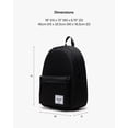 thumbnail image 3 of Mochila Herschel Supply Co. Clásica XL negra 30L, 3 of 7