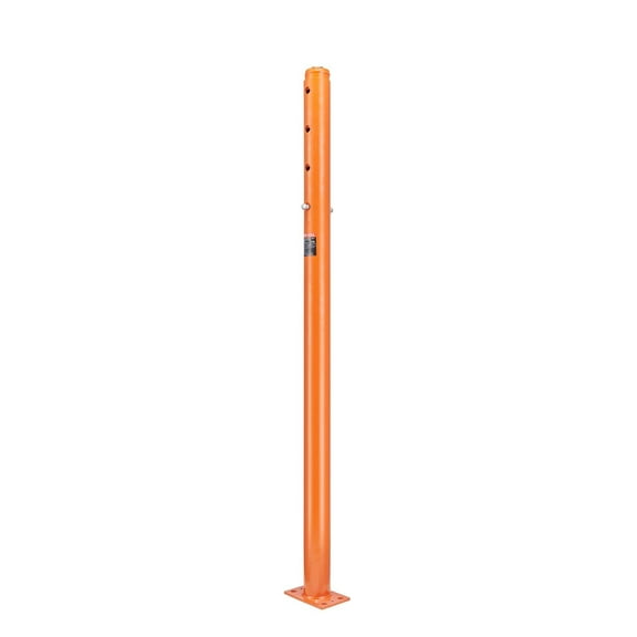 Adjustable Steel House Jack Post, 10-Ton Capacity Floor Support Column for Basement & Foundation Repair, 53 to 93 Inches Height Range