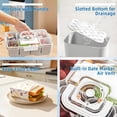 thumbnail image 3 of KORALAKIRI Snackle Box Container with Reusable Ice pack & Individual Lids, Food Storage with 8 Divided Ice Compartment for Picnics, Parties, Beach & Trip, 3 of 8