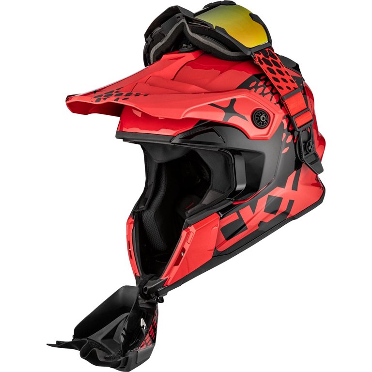 ckx helmets motorcycle Mission Full Face Helmet the helmet introduces AMS CKX Motorcycle Helmet, Large, Blue,