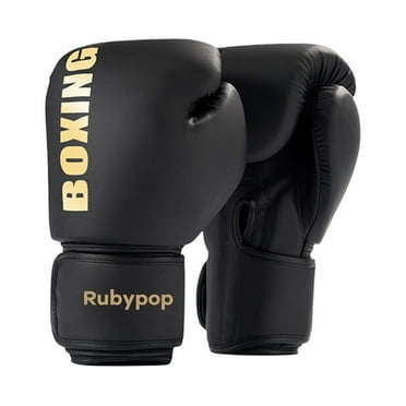 Rubypop Boxing gloves, for men and women, professional training in boxing, Maya hidden leather Muay Thai MMA Taekwondo, adult heavy boxing bag gloves, gloves with focus pads for exercise