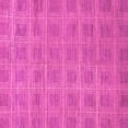 thumbnail image 1 of Ahgly Company Indoor Square Checkered Pink Modern Area Rugs, 8' Square, 1 of 4