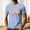 Light Blue, variant on Summer Shirts for Men Be Kind Graphic T Shirt Athletic Crew Neck Short Sleeve Green Tee Shirts for Men XL