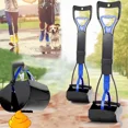 thumbnail image 2 of Cat Poop Scoop Clean Waste Cleaning Tools Pet Supplies Cleaner Pooper Scooper Pet Dog Long Handle Pet Pooper Scooper Dog, 2 of 8