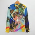 Abstract Oil Painting 2025 Autumn/winter Round Neck Sweater for Couples