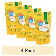 (4 pack) Great Value Sweetened, Dried Philippine Mango, 0.7 Oz, 6 Count