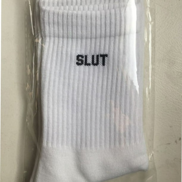 Calcetines Atléticos Para Correr Calcetines Atléticos Calcetines Para Correr Unisex Calcetines Para Correr Poliéster Suave Letras Divertidas Calcetines Deportivos Impresos Para ANGGREK Otros