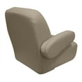 thumbnail image 5 of Wise 3127-1725 Premier Series Mid Back Pontoon Helm with Flip Up Arm Rests, Mocha Java, 5 of 6
