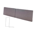 thumbnail image 3 of Barandilla para cama,Barandillas seguras para cama de bebé Barandilla para cerca para cama de bebé,Barandilla para cama de bebé con altura ajustable Accesorio para ropa de cama,Protector gris, 3 of 9