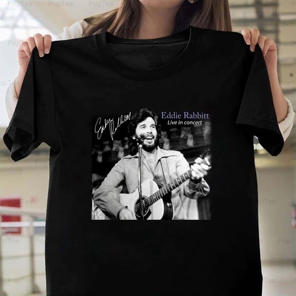 Eddie Rabbitt Live In Concert Country Pop Music T-Shirt Unisex, up to 5XL