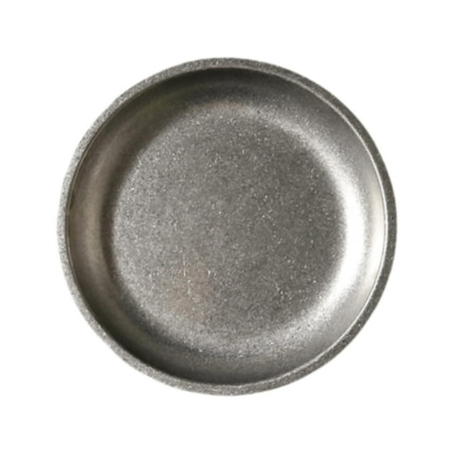 Plato redondo para ensalada, reutilizable, genérico, multiusos, decorativo, plato vintage para condimentar, barbacoas, fiestas, postres