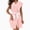 c01Pink, variant on Womens Terry Home Bathrobe Short Sleeve Belted Spa Hotel Dressing Gown Absorbent Quick-Dry Robes With Pockets Pink Free Size