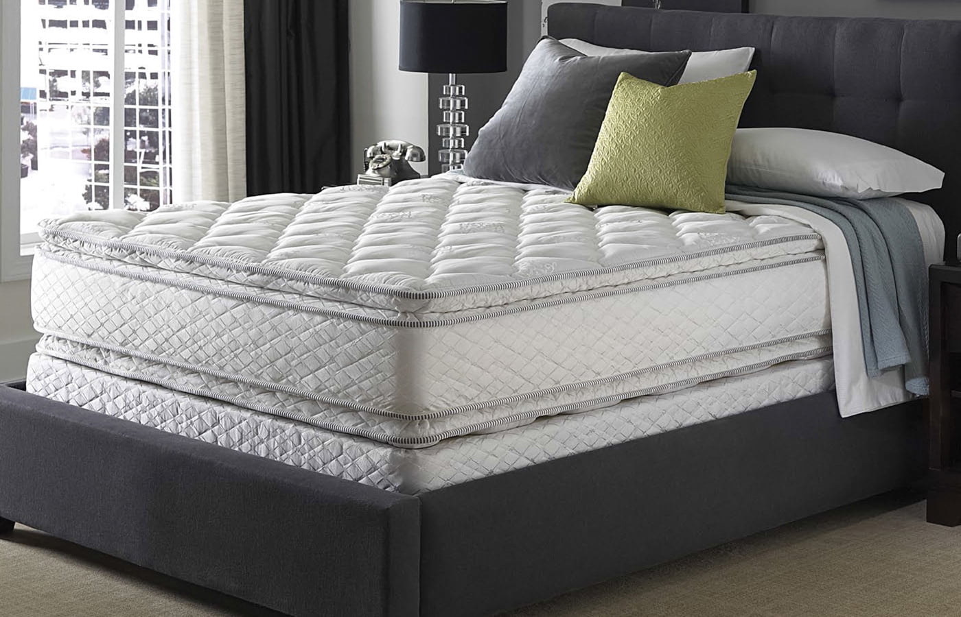 Serta Perfect Sleeper Sapphire Suite Double Sided Pillowtop Mattress - Walm...