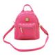 thumbnail image 2 of Bsvklp Mochila Con Remaches Para Mujer, Bolso De Hombro, Mochila De Cuero, Mochila Escolar (Rosa Fuerte)-104240.03 Bsvklp Para estrenar, 2 of 7