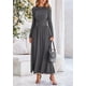 thumbnail image 5 of Vestido largo PRETTYGARDEN casual de primavera de manga larga para mujer, 5 of 9
