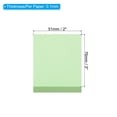 thumbnail image 2 of Unique Bargains 2' x 3' Sticky Notes, Bright Color Self-Stick Note Pads 100 Sheets/Pad, Green, 12 Pack, 2 of 4