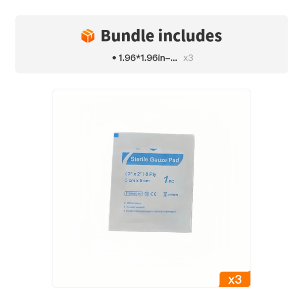 Disposable Gauze Sheets, Absorbent Dressing Gauze Sheets, First Aid Kit