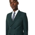 Burton Mens DoubleBreasted Slim Suit Jacket