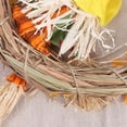 thumbnail image 4 of Fall Wreath for Front Door 10 Inch Artificial Sunflower Wreath Autumn Decoration Scarecrow Sunflowers Leaf Hanging Halloween Thanksgiving Harvest Indoor Outdoor Decor, 4 of 7
