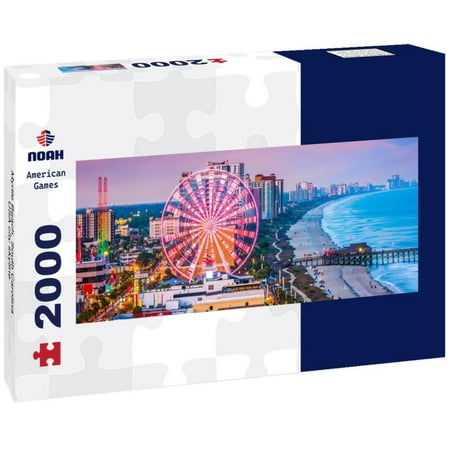 Noah Jigsaw Puzzle Myrtle Beach, South Carolina, USA city skyline panorama 2000 pieces