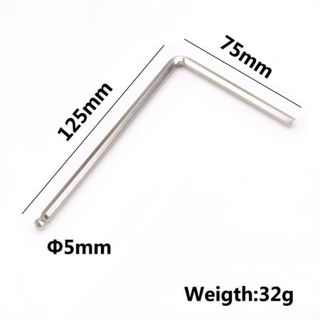 

4mm 5mm Ball End Guitar Truss Rod Tool Allen Wrench for Martin Acoustic Guitar