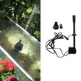 thumbnail image 2 of CNKOO Hims 1Pc Outdoor Fountain Pump With 4pcs LED Light Circulation Pump (Black), 2 of 7