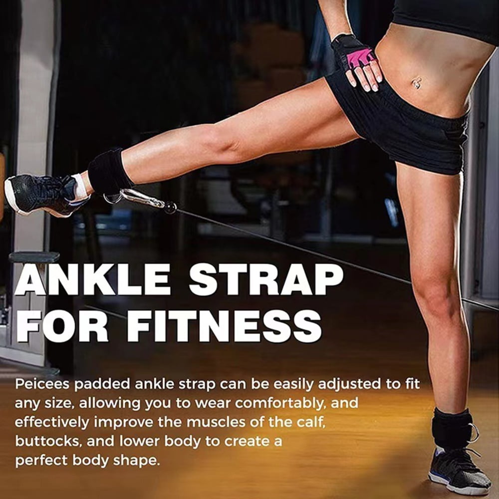 Adjustable Weight Dumbbell Ankle Straps Work out Cuff Dumbbell Ankle