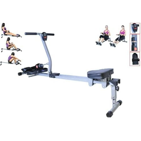 Fitness Rowing Machine X Series HD Foldable Rower for Home Use, with 12 Adjustable Resistance Hydraulic System, LCD Monitor and Comfortable Seat Cushion$$Sport & Recreation Other