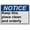 Warning Sign 6, variant on Weatherproof ANSI Restroom Etiquette Sign (Keep this place clean and orderly) 8 in" x 12 in" UV Resistant Indoor Outdoor Workplace Insdustrial Caution Danger Warning Sign