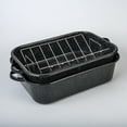 Granite Ware Roasting Set (10pcs) Pan, Lid, VRack, Brining Bags