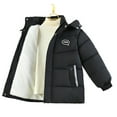 thumbnail image 3 of Kiijoy Boys Winter Down Jacket Fleece Thickened Warm Coat Puffer Outerwear, Sizes 3-4, 3 of 4