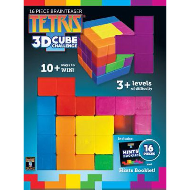 Tetris® 3D Cube Challenge Game by MasterPieces