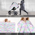thumbnail image 6 of Car Seat Cover Baby - Colourful Camouflage Print Breathable Infant Car Seat Cover for Baby Carseat, Lightweight Comfort Baby Essentials Must Haves Newborn Stuff for Girl Boy, 6 of 7