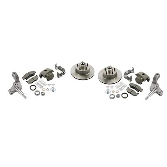Speedway Motors Front Disc Brake Conversion Kit Compatible with 1962–1972 Mopar B-Body and 1970–1974 E-Body Cars