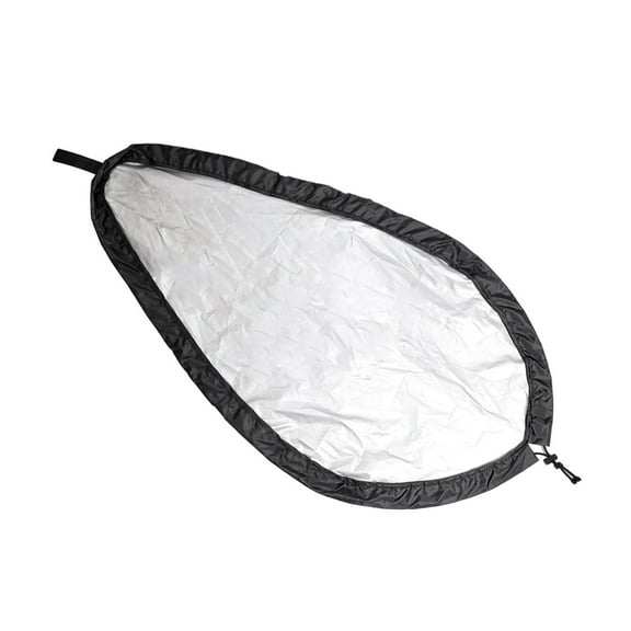 DEEPCRAFF Lightweight Black Kayak Seat Cover Foldable Design with Strong Polyester Material