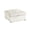 Single ottoman - White, variant on BEDEEP Chenille Armrest, White