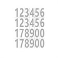 thumbnail image 1 of Youkk 20pack/lot Strong Adhesive Number Label Sticker Wide Applications And Durable Strong And Durable Silver, 1 of 6