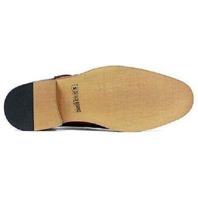 Stacy Adams Desmond Shoes Cap Toe Monk Strap Cognac Leather  display picture 1