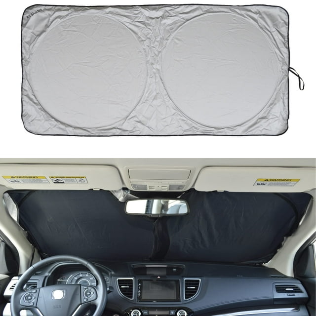 Parasol Para Parabrisas De Coche Con Bolsa De Almacenamiento De A1 Parasol Retráctil Para Automóvil, Camión, Suv, Protector De Ventana Frontal, Bloqueador De Pantalla, Protector De Visera Para Accesor