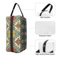 thumbnail image 3 of Honeii Traditional Tribal Aztec1 Print Multi-Purpose Storage Bag,Hanging Dopp Kit,Small Toiletry Bag for Traveling for Toiletries, Makeup, and Small Essentials, 3 of 7