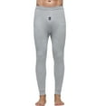 thumbnail image 1 of Men's Solid Color Leggings Elastic Comfort Long Sports Leggings, 1 of 3
