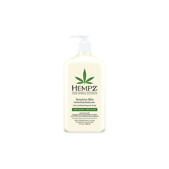 Hempz Sensitive Skin Herbal Body Moisturizer -17 oz.