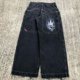 thumbnail image 1 of Pantalones vaqueros holgados Retro de Hip-hop americano para mujer, pantalones de pierna ancha de cintura alta Y2K Harajuku, pantalones góticos de calle para hombre, nuevo, 2024, 1 of 5