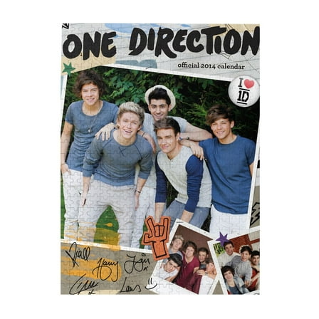 One Direction Jigsaw Puzzle Game 500 Piece, Educational Wooden Puzzles for Family Friend Gift