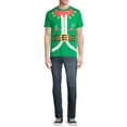 thumbnail image 2 of Jingly Bells Men's Christmas T-Shirt, 2 of 5