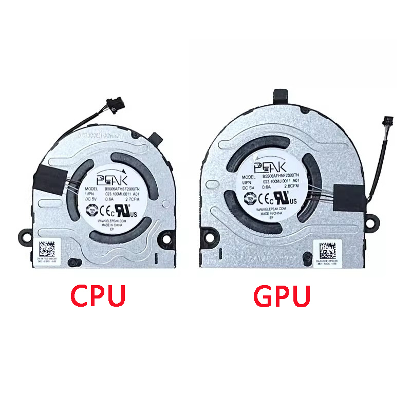 Laptop Cooler CPU Cooling Fan For  Inspiron 13 Pro Vostro 5310 Latitude 3320
